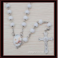 New wooden catholic rosary